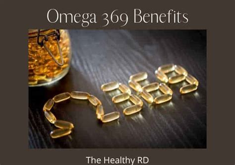 omega 369 benefits for women.